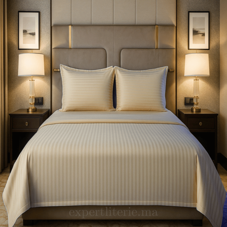 Parure de Lit Percale Coton Satiné R